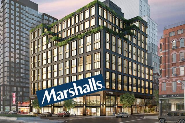 Rendering of 196 Orchard Street with a Marshalls logo